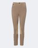 Eleventy Eleventy Suede trimmed capris - 1