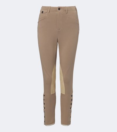 Eleventy Eleventy Suede trimmed capris