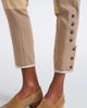 Eleventy Eleventy Suede trimmed capris - 4