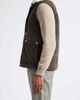 Eleventy Eleventy Suede Vest with Faux-Fleece Collar - 3