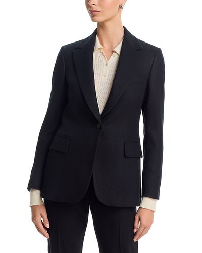 Eleventy Eleventy Wool & Cashmere Single Breasted Blazer