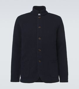 Eleventy Eleventy Wool and cashmere-blend cardigan
