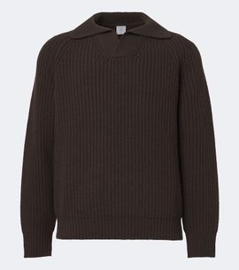 Eleventy Eleventy Wool and cashmere polo sweater
