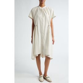 Eleventy Eleventy Wool Blend Trapeze Dress
