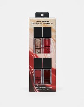 e.l.f. e.l.f. Glow Reviver Quad Goals Lip Oil Kit-Multi