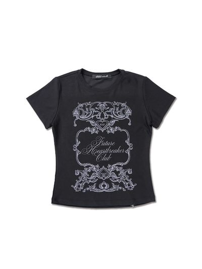 elfelfelfarchives FUTURE HEARTBREAKERS CLUB T SHIRTS[BLACK]