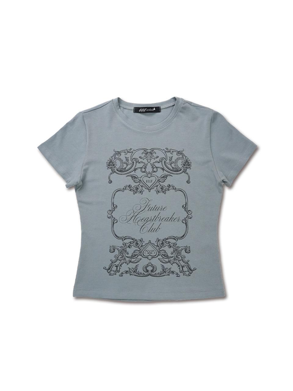 elfelfelfarchives FUTURE HEARTBREAKERS CLUB T SHIRTS[KHAKI]