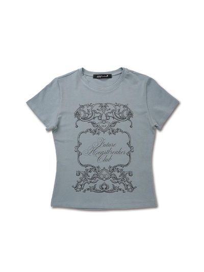 elfelfelfarchives FUTURE HEARTBREAKERS CLUB T SHIRTS[KHAKI]