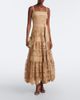 Elie Saab Elie Saab Belted tIered guipure lace maxi dress - 2