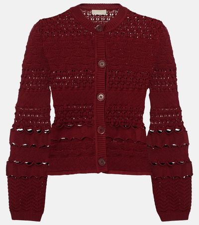 Elie Saab Elie Saab Crochet cardigan