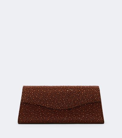 Elie Saab Elie Saab Crystal-embellished clutch