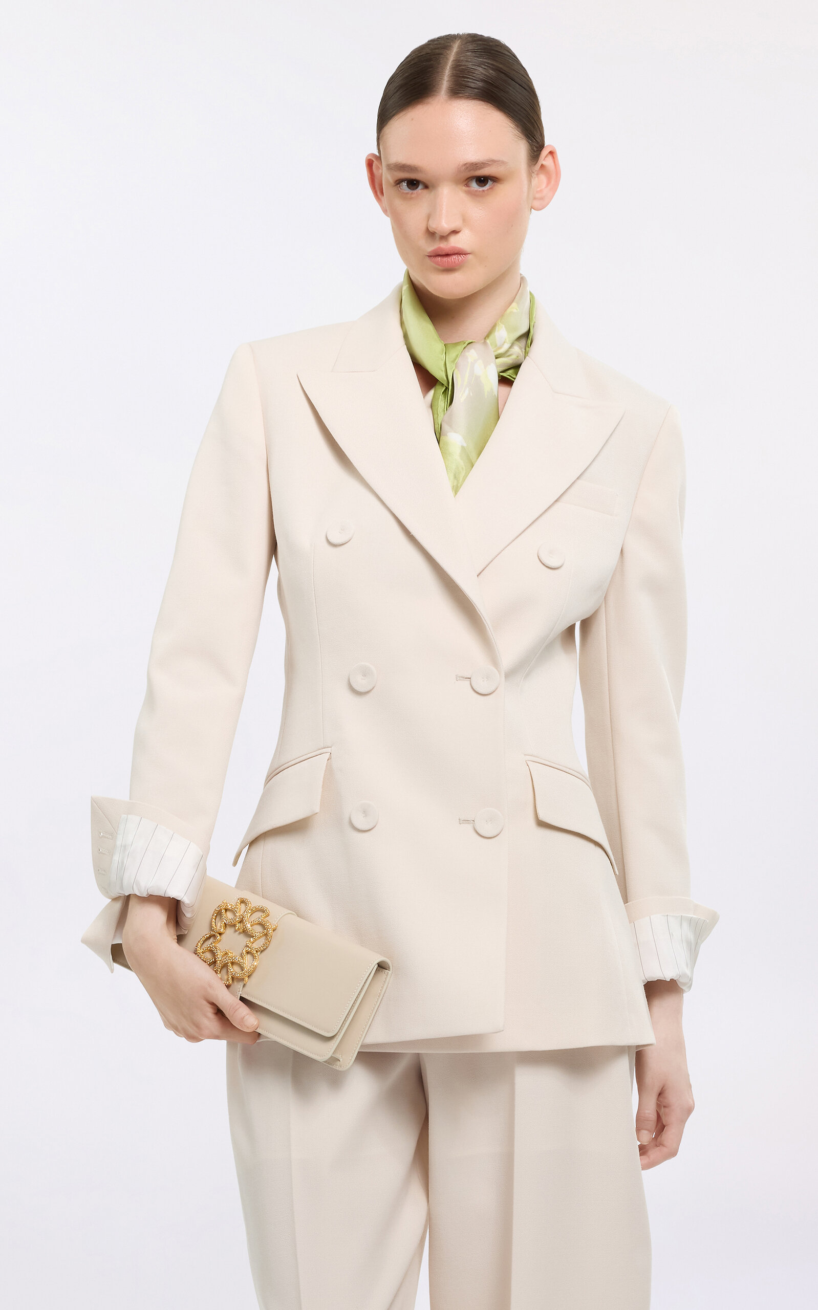 Elie Saab Elie Saab DoubleBreasted WoolBlend Jacket