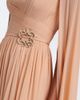 Elie Saab Elie Saab Embellished plissé one-shoulder silk gown - 5
