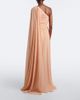 Elie Saab Elie Saab Embellished plissé one-shoulder silk gown - 6