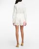 Elie Saab Elie Saab Embroidered cotton shorts - 3