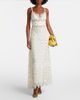 Elie Saab Elie Saab Embroidered guipure lace tulle maxi dress - 2