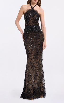 Elie Saab Elie Saab Embroidered Lace Top