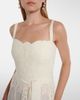 Elie Saab Elie Saab Embroidered tulle bustier gown - 4