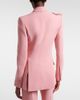 Elie Saab Elie Saab Floral-appliqué cady blazer - 6