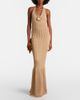Elie Saab Elie Saab Floral-appliquÃ© crochet cotton maxi dress - 2