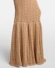 Elie Saab Elie Saab Floral-appliquÃ© crochet cotton maxi dress - 4