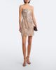 Elie Saab Elie Saab Floral-appliqué embellished tulle minidress - 2
