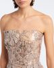 Elie Saab Elie Saab Floral-appliqué embellished tulle minidress - 3