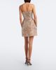 Elie Saab Elie Saab Floral-appliqué embellished tulle minidress - 5