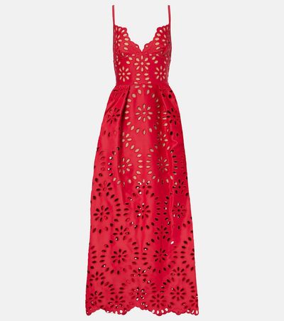 Elie Saab Elie Saab Floral embroidered satin gown
