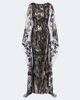 Elie Saab Elie Saab Floral sequined caped gown - 1