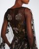 Elie Saab Elie Saab Floral sequined caped gown - 5