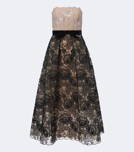 Elie Saab Elie Saab Guipure lace cocktail dress