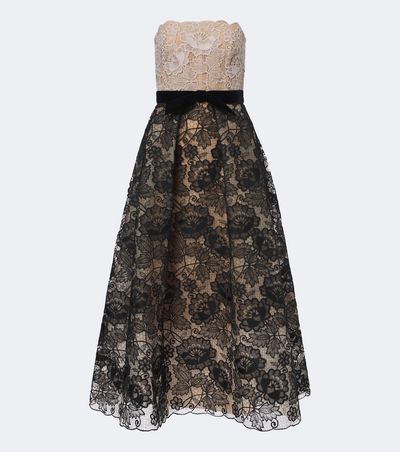 Elie Saab Elie Saab Guipure lace cocktail dress