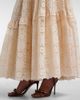 Elie Saab Elie Saab Guipure lace cotton and silk-blend maxi skirt - 4