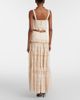 Elie Saab Elie Saab Guipure lace cotton and silk-blend maxi skirt - 5
