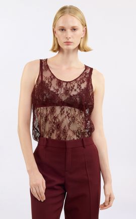 Elie Saab Elie Saab Lace Tank Top