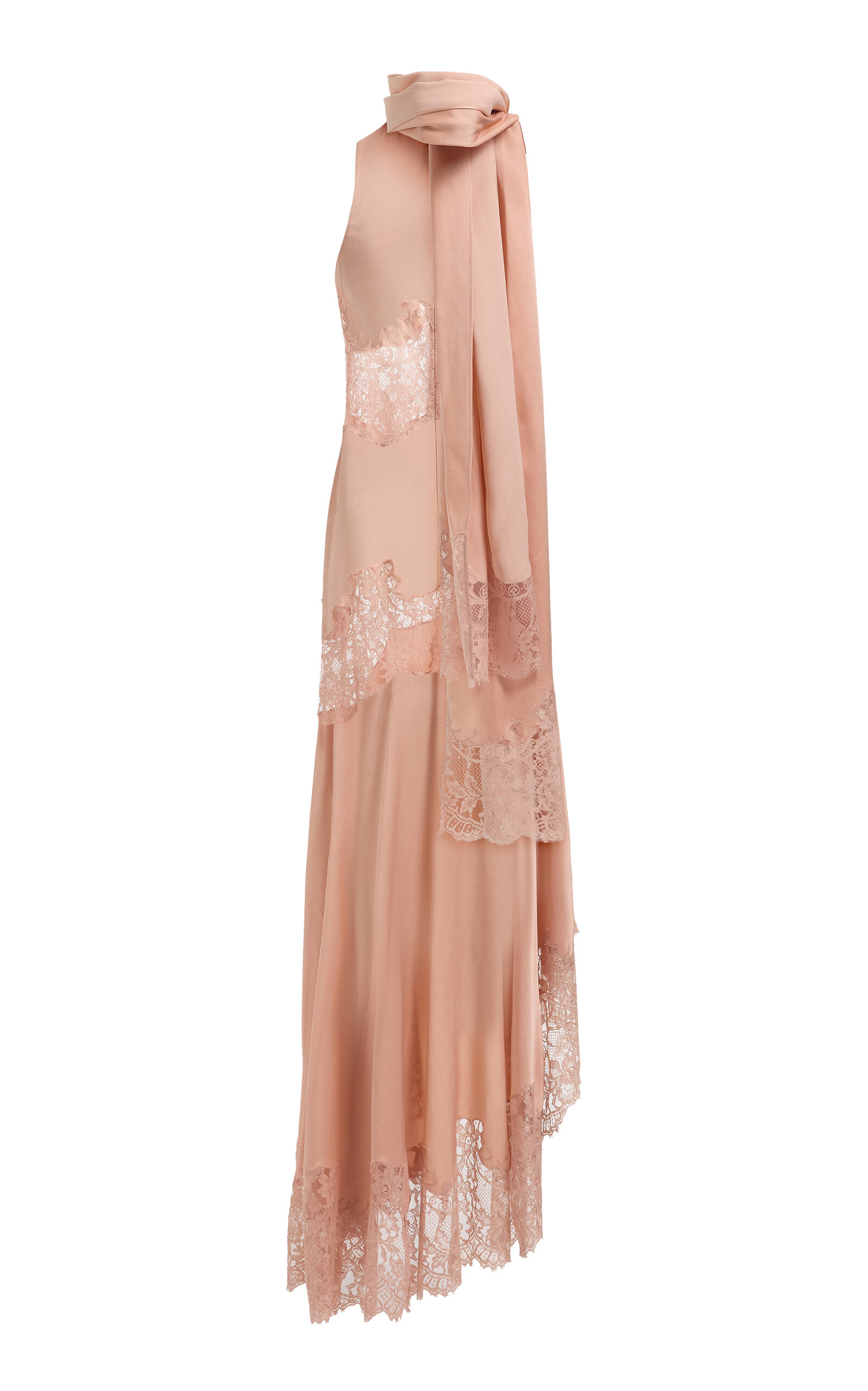 elie saab pink lace dress Look 5 ELIE SAAB
