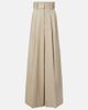 Elie Saab Elie Saab Linen and cotton canvas wide-leg pants - 1