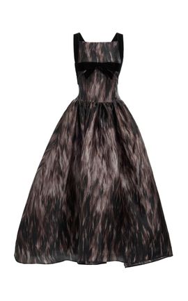 Elie Saab - - Strapless Macrame Midi Dress - Black - FR 46