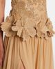 Elie Saab Elie Saab Raffia-trimmed silk-blend tulle gown - 6