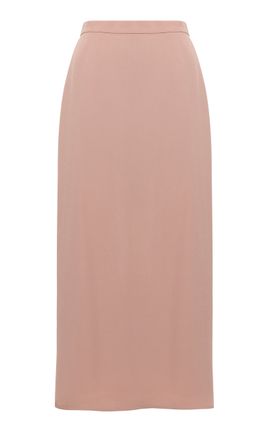 Elie Saab Elie Saab Satin Midi Skirt