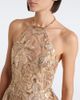 Elie Saab Elie Saab Sequined halteneck tulle gown - 3