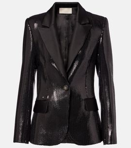 Elie Saab Elie Saab Sequined satin blazer