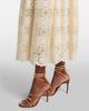 Elie Saab Elie Saab Silk and cotton-blend guipure lace midi dress - 4