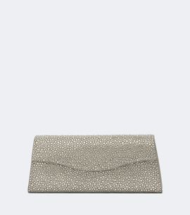 Elie Saab Elie Saab The Midnight embellished suede clutch