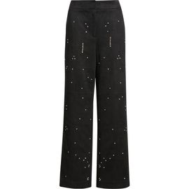 Elie Tahari Elie Tahari Amara Embellished Bootcut Pants