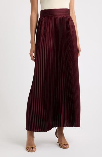 Elie Tahari Elie Tahari Ayla Pleated Maxi Skirt
