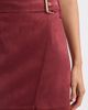 Elie Tahari Elie Tahari Danica Faux Suede Belted Skirt - 4