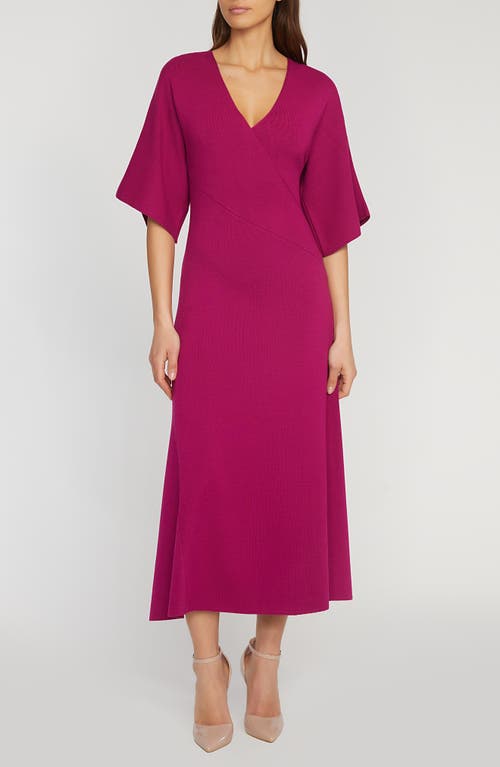 Elie Tahari Elie Tahari Everly Dolman Sleeve Sweater Dress