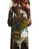 Elie Tahari Elie Tahari Mika Silk Blend Printed Shirtdress - 5